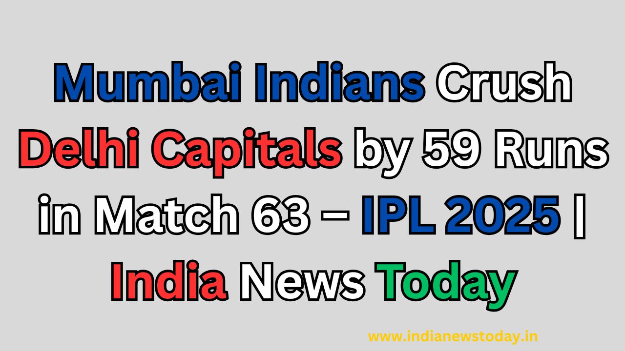 India News Today